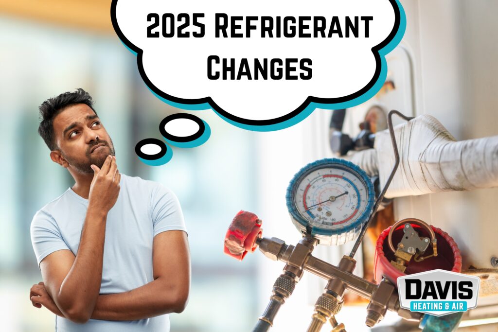 homeowner in Cherry Hill, NJ, thinking about 2025 refrigerant changes for HVAC systems